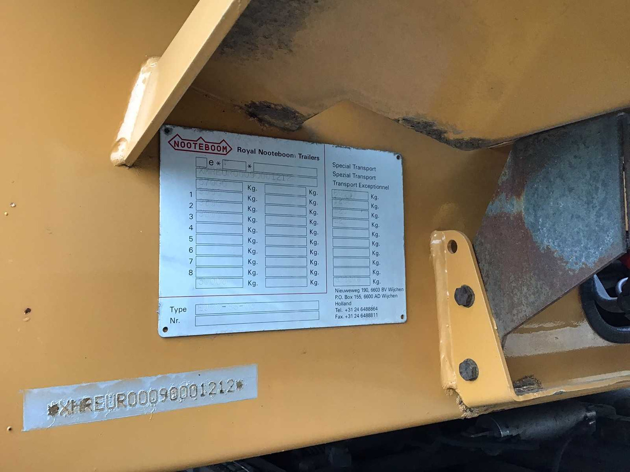 Semi-reboque baixa nooteboom EURO-66-03: foto 19