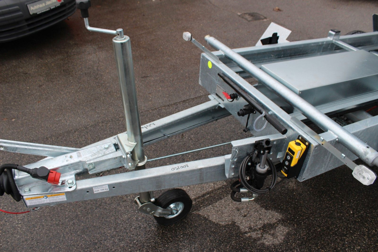 Reboque basculante Humbaur HTK 2700.27 Alu E-Pumpe Kipper Dreiseitenkipper: foto 16