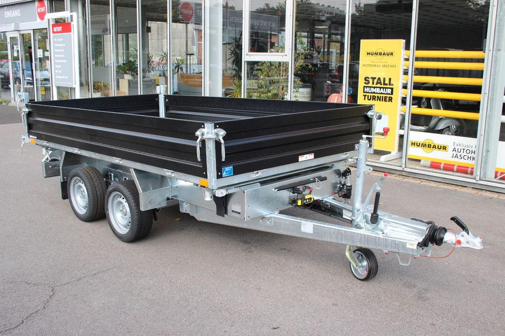 Humbaur HTK 3500.31 Stahl SCHWARZ NEU Dreiseitenkipper - Reboque basculante: foto 1 Humbaur HTK 3500.31 Stahl SCHWARZ NEU Dreiseitenkipper - Reboque basculante: foto 1