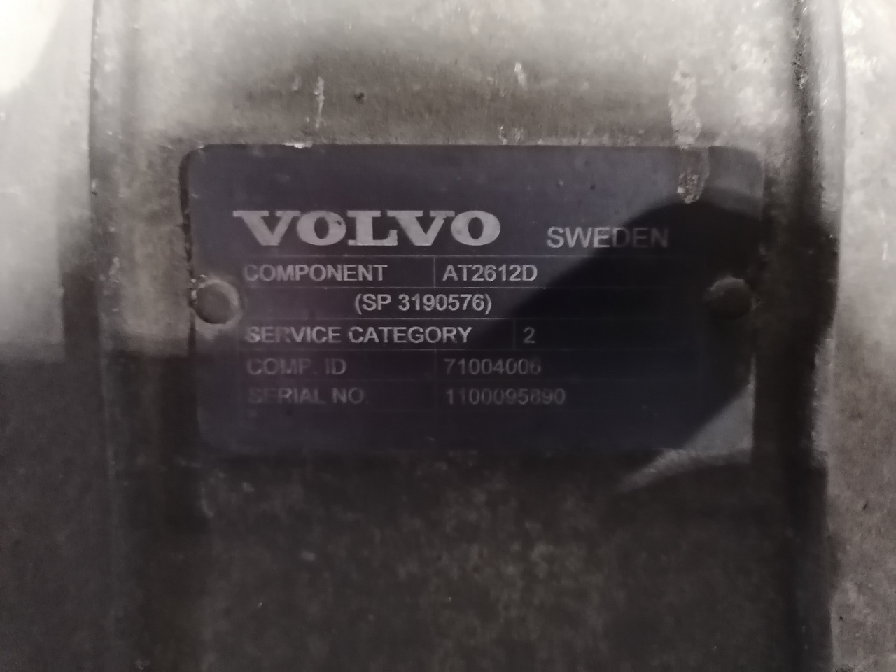 VOLVO remanufactured gearbox AT2612D - Caixa de velocidade: foto 5 VOLVO remanufactured gearbox AT2612D - Caixa de velocidade: foto 5