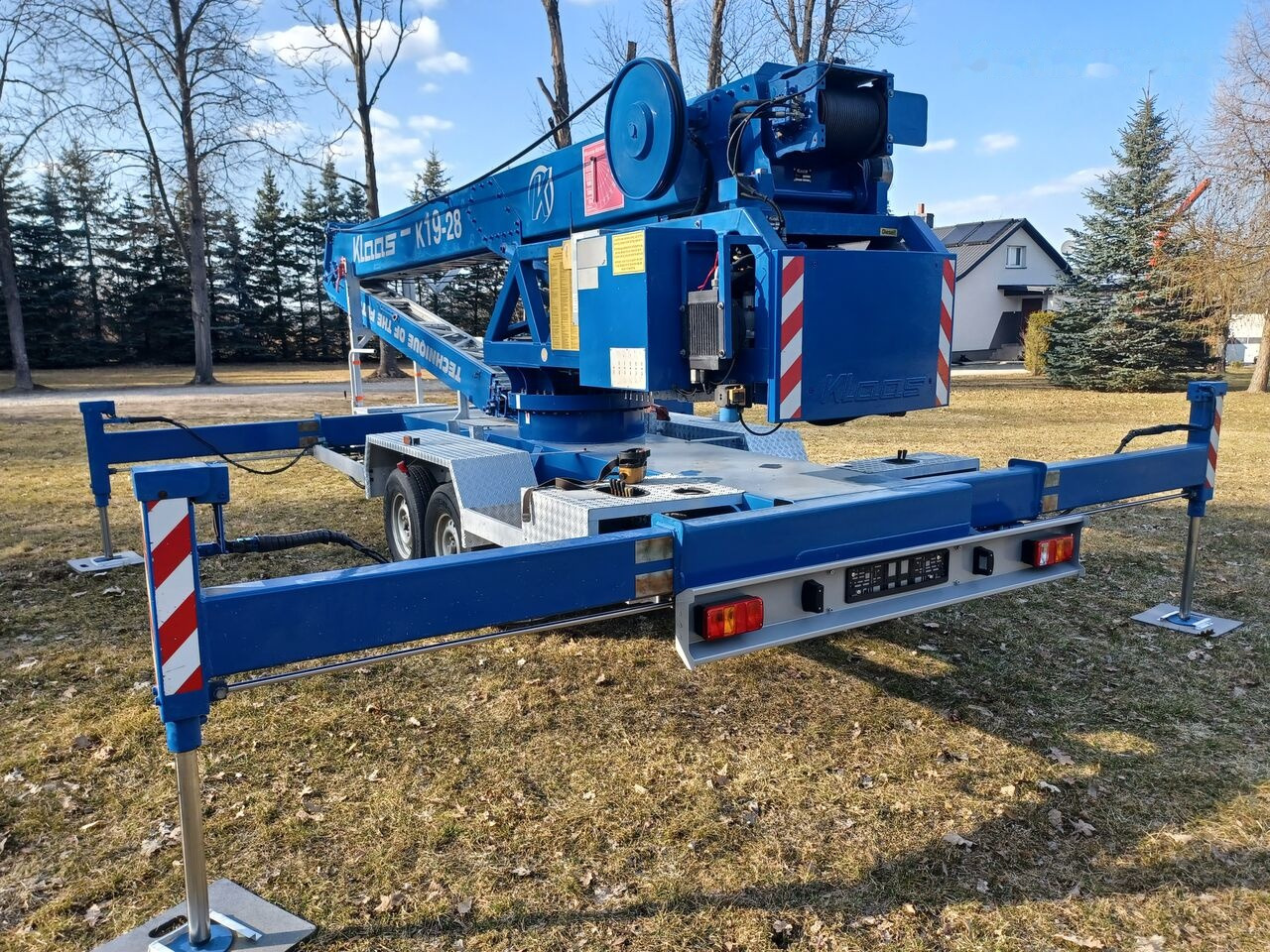 Grua móvel Klaas K19-28: foto 7