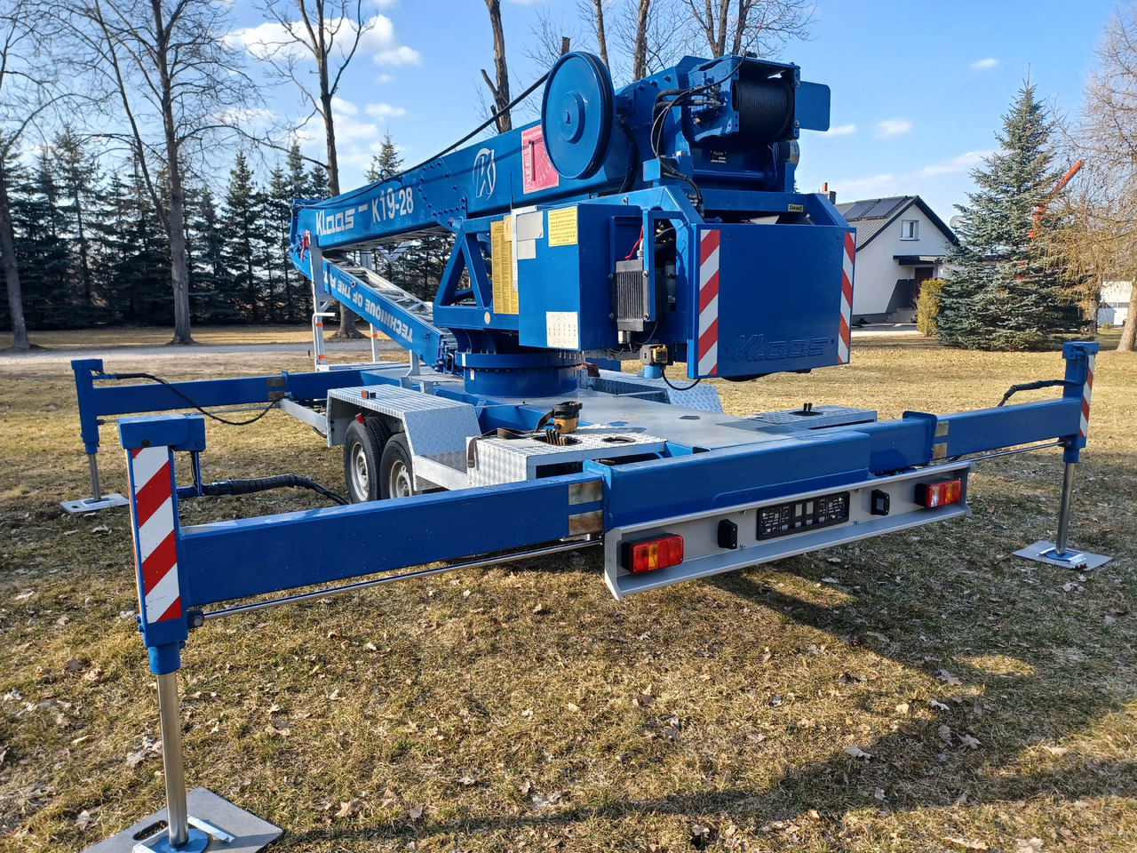 Klaas K19-28 - Grua móvel, Reboque: foto 2 Klaas K19-28 - Grua móvel, Reboque: foto 2