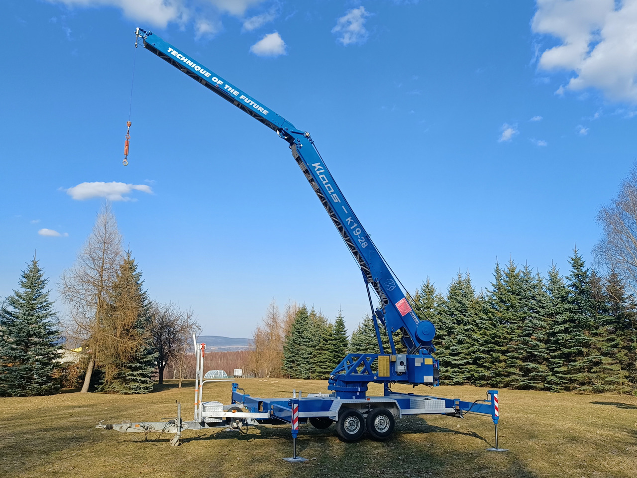 Klaas K19-28 - Grua móvel, Reboque: foto 3 Klaas K19-28 - Grua móvel, Reboque: foto 3