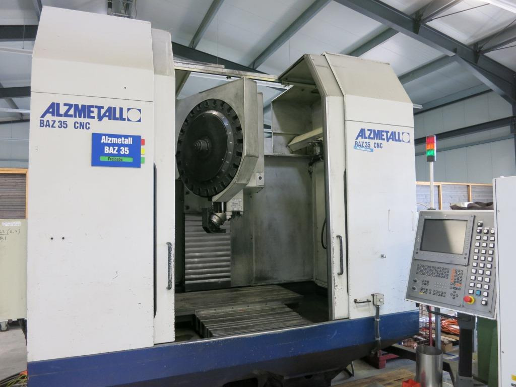 ALZMETALL BAZ 35 CNC 120.60 - Centro de maquinação CNC: foto 1 ALZMETALL BAZ 35 CNC 120.60 - Centro de maquinação CNC: foto 1