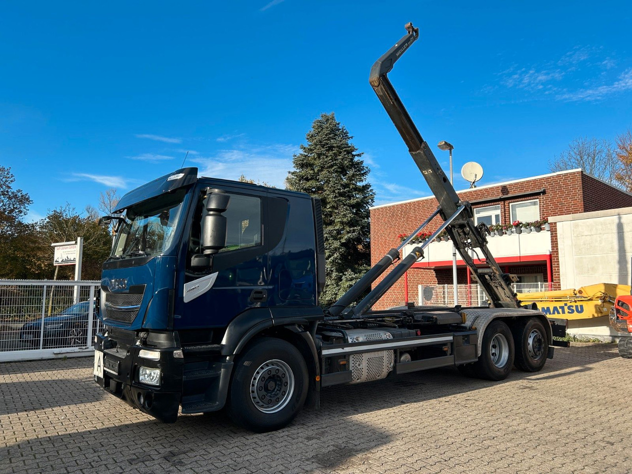 Iveco 460 Stralis MEILLER Abroller mit LIft-Lenkachse - Camião polibenne: foto 5 Iveco 460 Stralis MEILLER Abroller mit LIft-Lenkachse - Camião polibenne: foto 5