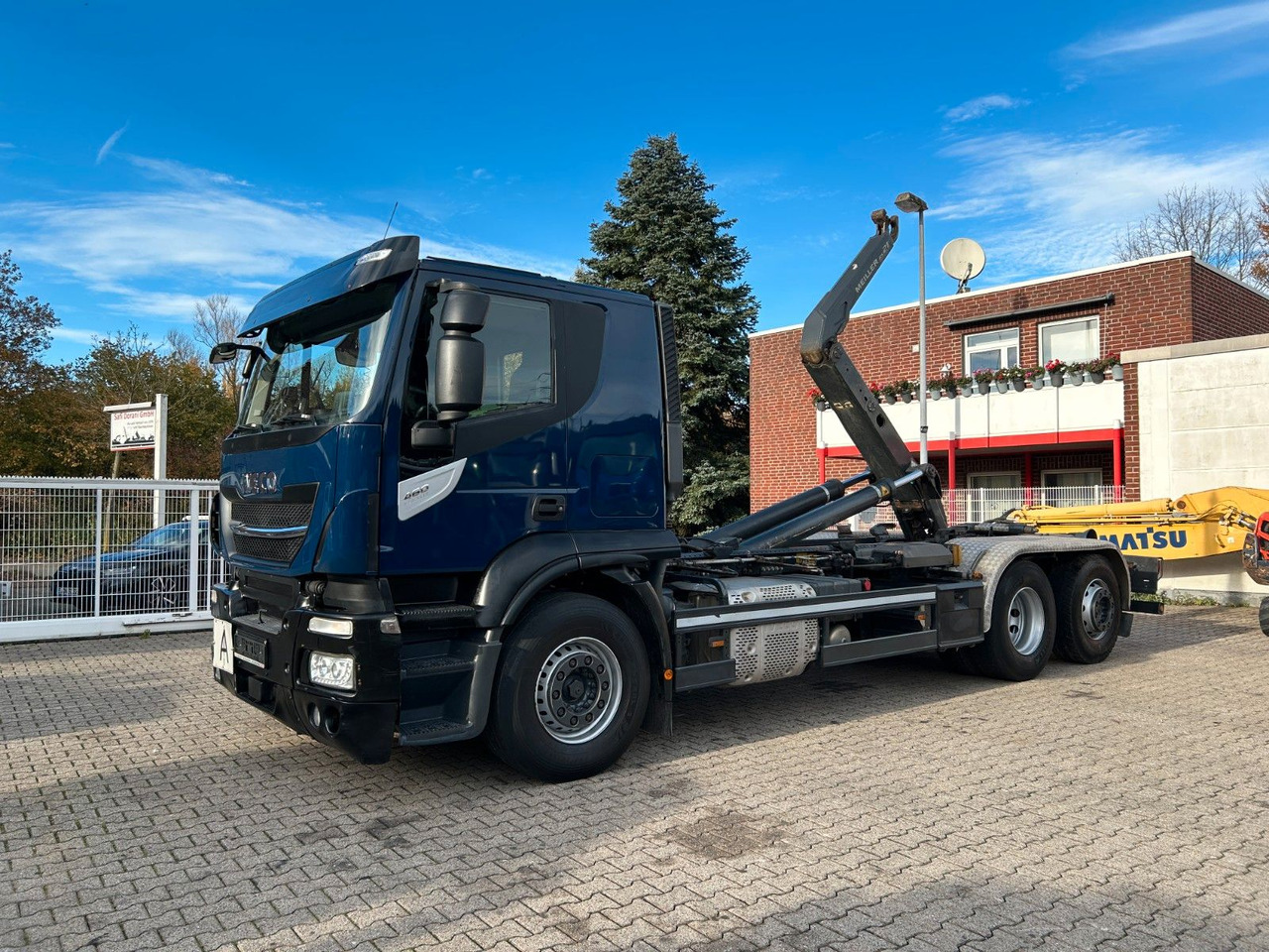 Iveco 460 Stralis MEILLER Abroller mit LIft-Lenkachse - Camião polibenne: foto 4 Iveco 460 Stralis MEILLER Abroller mit LIft-Lenkachse - Camião polibenne: foto 4