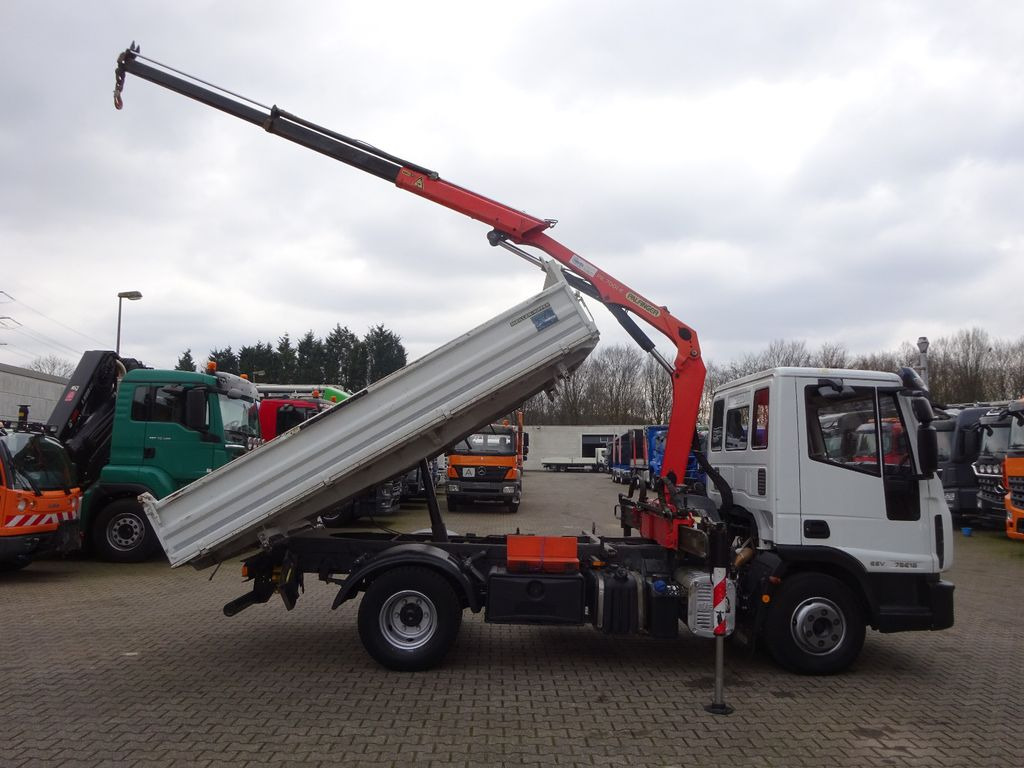 Iveco ML75E18K MEILLER 3Skipper mit PK 7001 Kran 4x2 - Camião basculante, Camião grua: foto 4 Iveco ML75E18K MEILLER 3Skipper mit PK 7001 Kran 4x2 - Camião basculante, Camião grua: foto 4