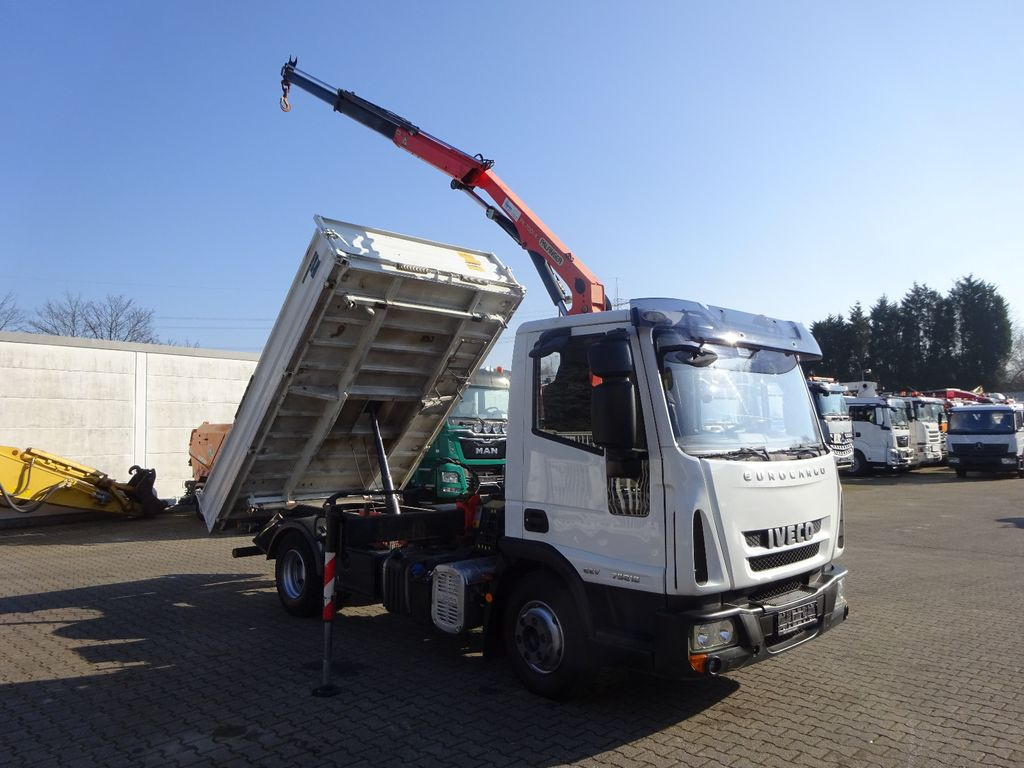 Iveco ML75E18K MEILLER 3Skipper mit PK 7001 Kran 4x2 - Camião basculante, Camião grua: foto 5 Iveco ML75E18K MEILLER 3Skipper mit PK 7001 Kran 4x2 - Camião basculante, Camião grua: foto 5
