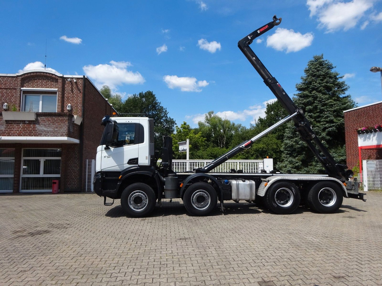 Camião polibenne Iveco X-WAY 480 HIAB ABROLLER: foto 14