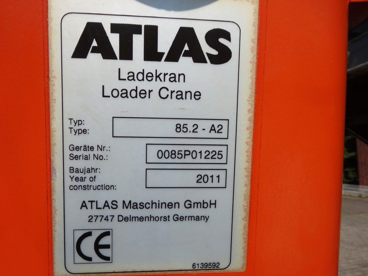 Camião basculante, Camião grua MAN 12.220 TGS + Atlas 85.2 Kran 4x2: foto 14