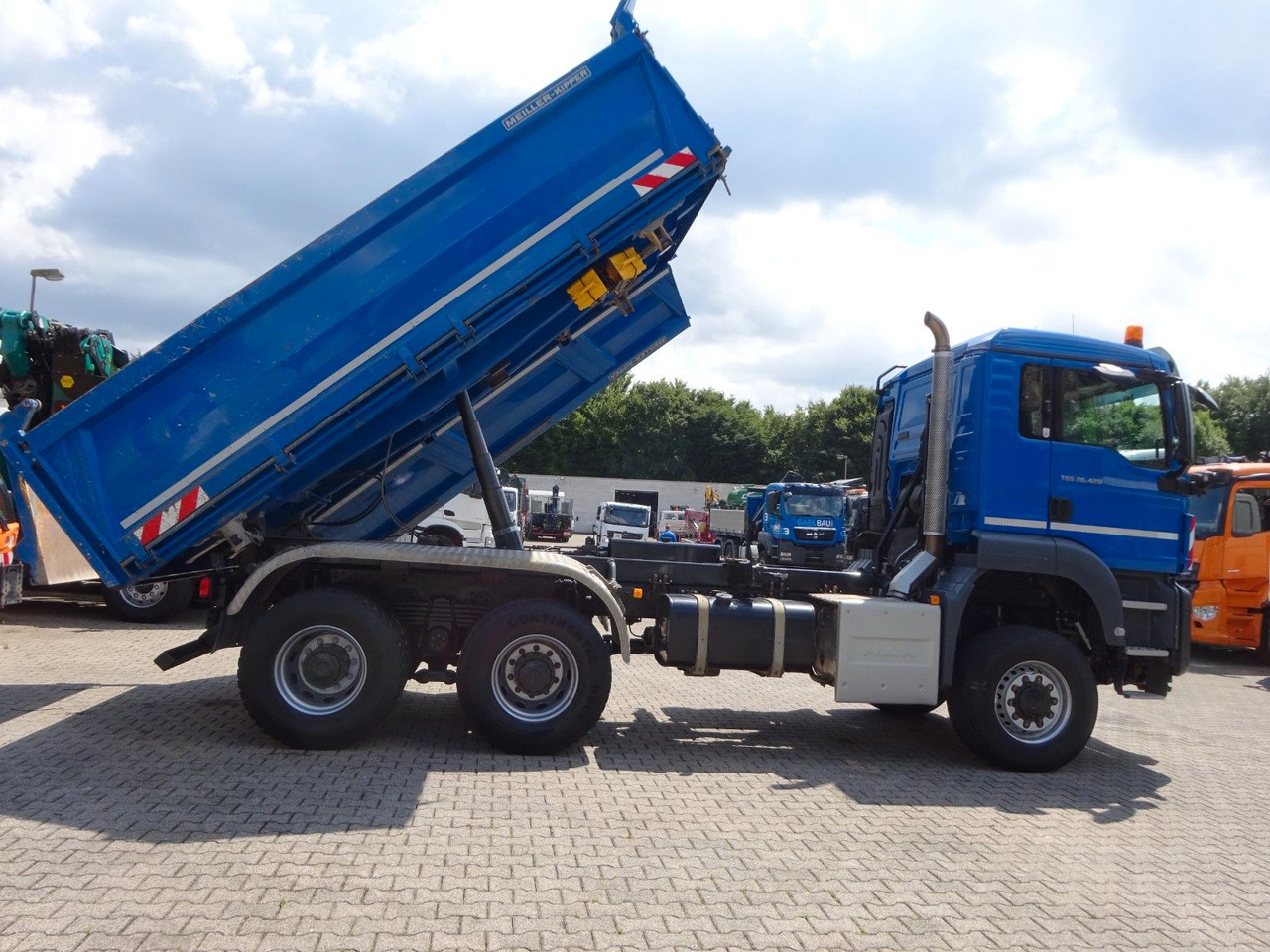 MAN 26.420 TGS MEILER 3Skipper + Bordmatik 6x6 - Camião basculante, Camião grua: foto 5 MAN 26.420 TGS MEILER 3Skipper + Bordmatik 6x6 - Camião basculante, Camião grua: foto 5