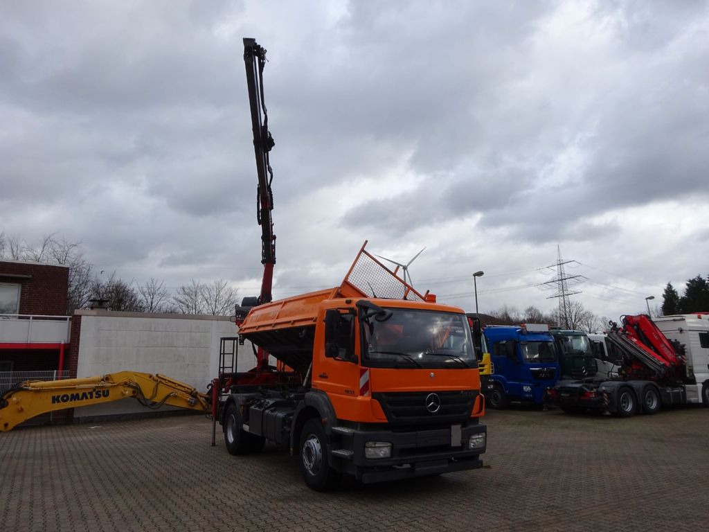 Mercedes-Benz 1833 Axor Kipper mit Kran Wechselsytem - Camião basculante, Camião grua: foto 4 Mercedes-Benz 1833 Axor Kipper mit Kran Wechselsytem - Camião basculante, Camião grua: foto 4