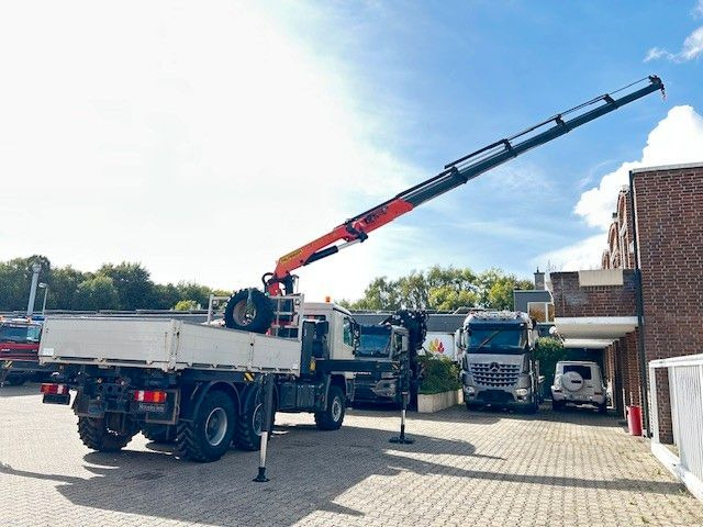 Mercedes-Benz 3344 Actros Pritsche + PK 34002 6x6 - Camião grua: foto 5 Mercedes-Benz 3344 Actros Pritsche + PK 34002 6x6 - Camião grua: foto 5