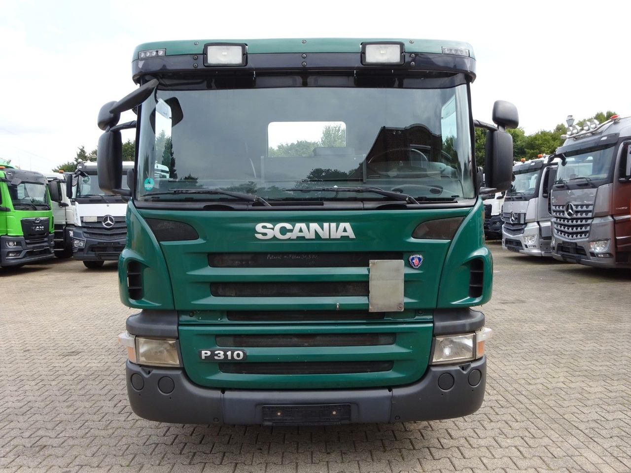Camião basculante Scania P310 Absetzkipper MEILLER mit Lift+Lenkachse 6x2: foto 7