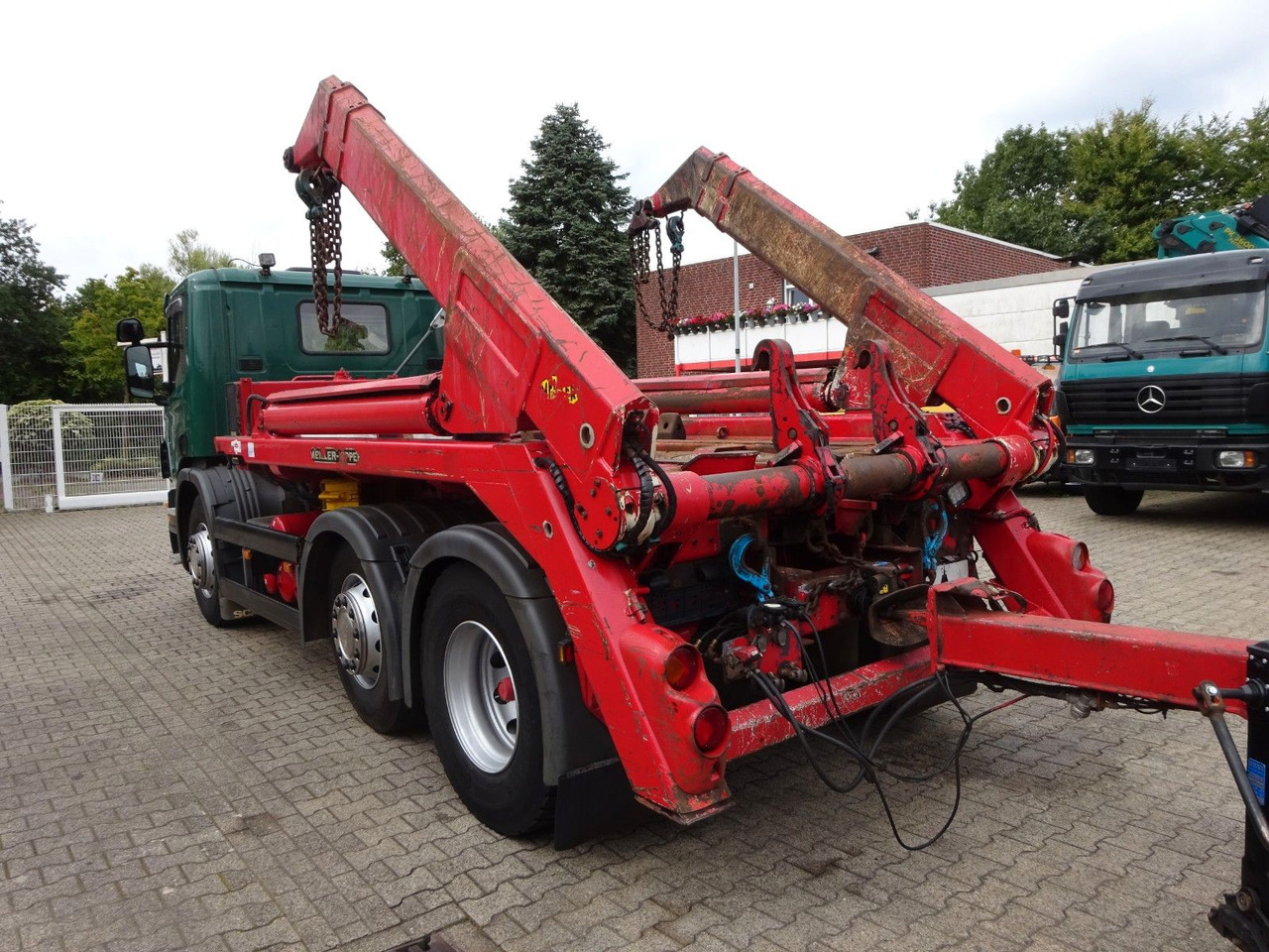 Camião basculante Scania P310 Absetzkipper MEILLER mit Lift+Lenkachse 6x2: foto 6