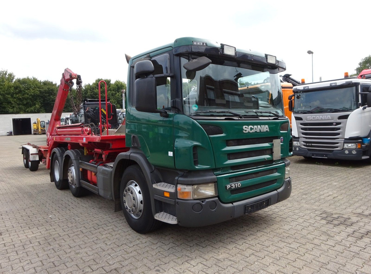 Camião basculante Scania P310 Absetzkipper MEILLER mit Lift+Lenkachse 6x2: foto 13