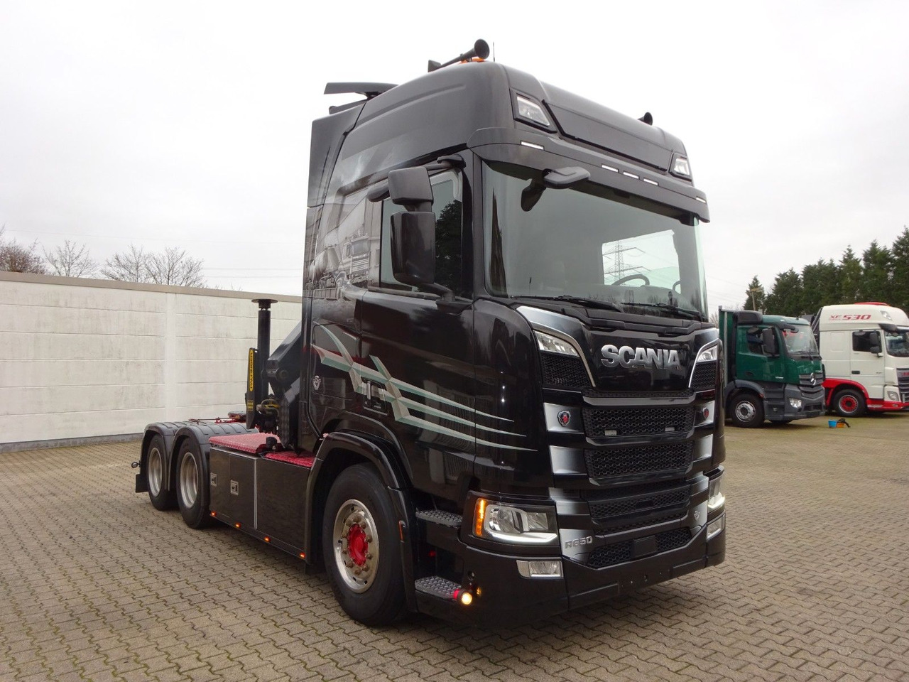 Camião grua, Tractor Scania R650 V8 SZM + PK19001SLD Kran Scania R650 V8 SZM + PK19001SLD Kran: foto 13