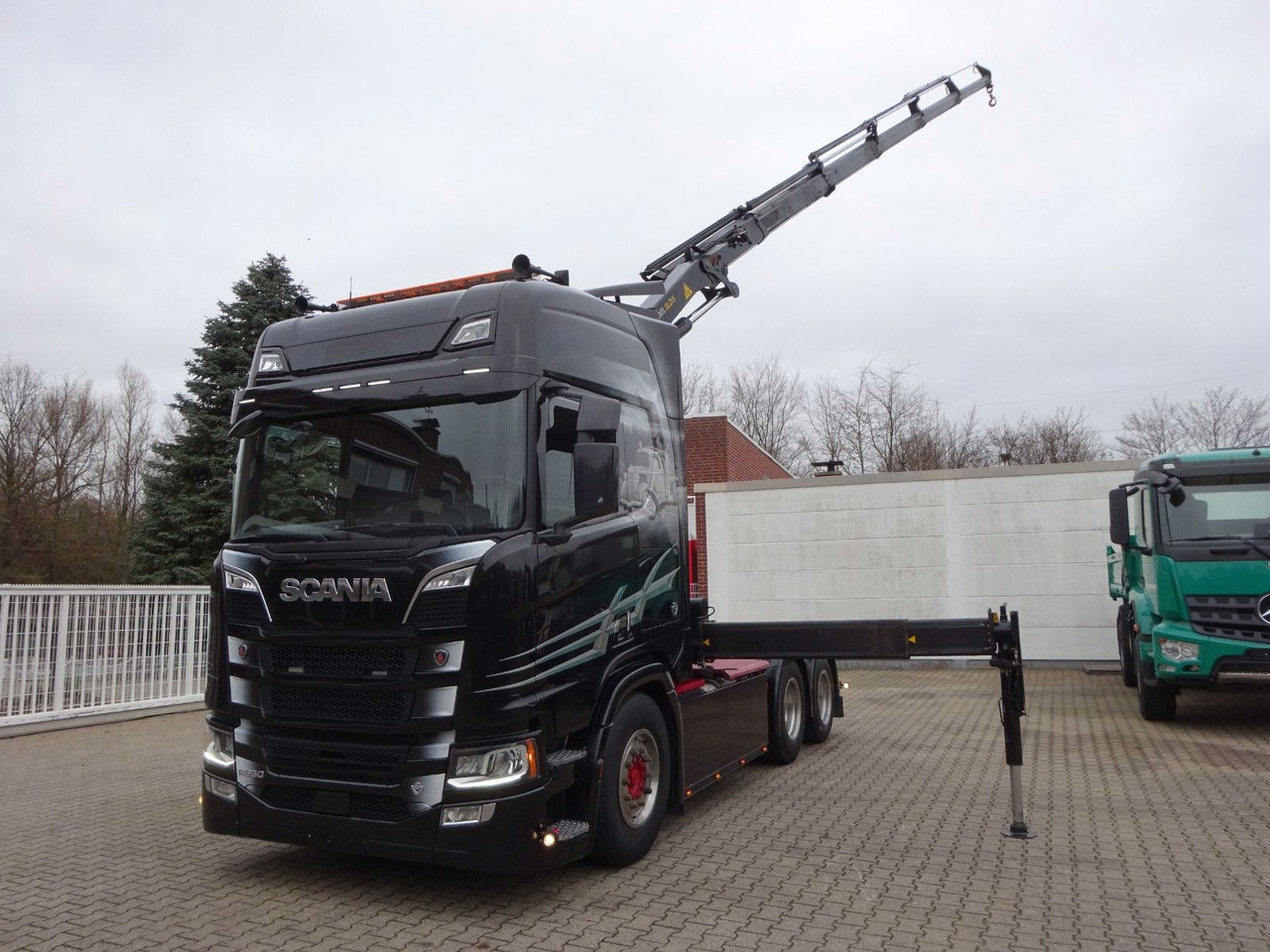 Camião grua, Tractor Scania R650 V8 SZM + PK19001SLD Kran Scania R650 V8 SZM + PK19001SLD Kran: foto 6
