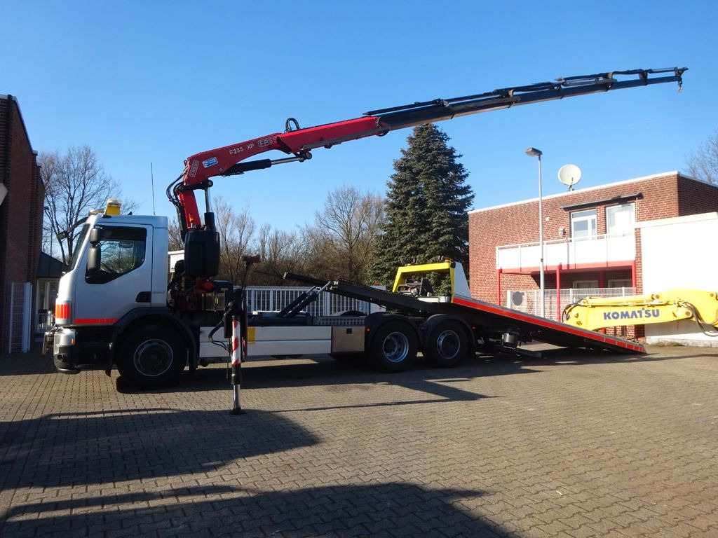Volvo FE 320+Fassi F235 Kran+Hubbrille+Schiebeplateau - Caminhão reboque: foto 1 Volvo FE 320+Fassi F235 Kran+Hubbrille+Schiebeplateau - Caminhão reboque: foto 1