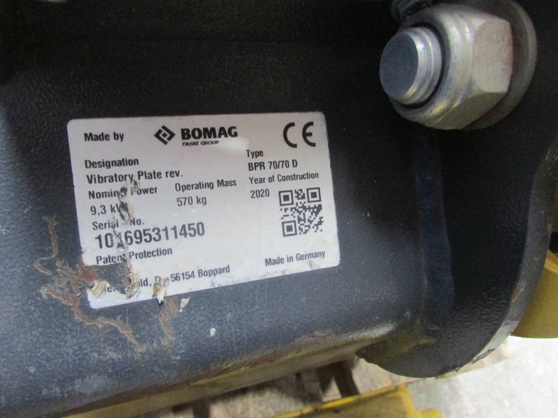 Bomag BPR 70/70 D Rüttelplatte 7.500 EUR - Placas vibratórias: foto 4 Bomag BPR 70/70 D Rüttelplatte 7.500 EUR - Placas vibratórias: foto 4