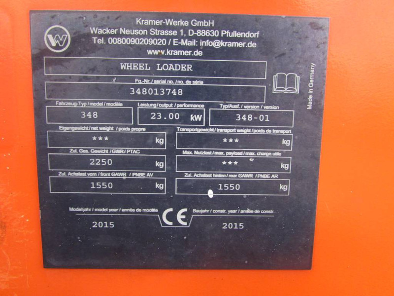 Kramer 5035 Radlader 20.500 EUR - Pá carregadora de rodas: foto 4 Kramer 5035 Radlader 20.500 EUR - Pá carregadora de rodas: foto 4