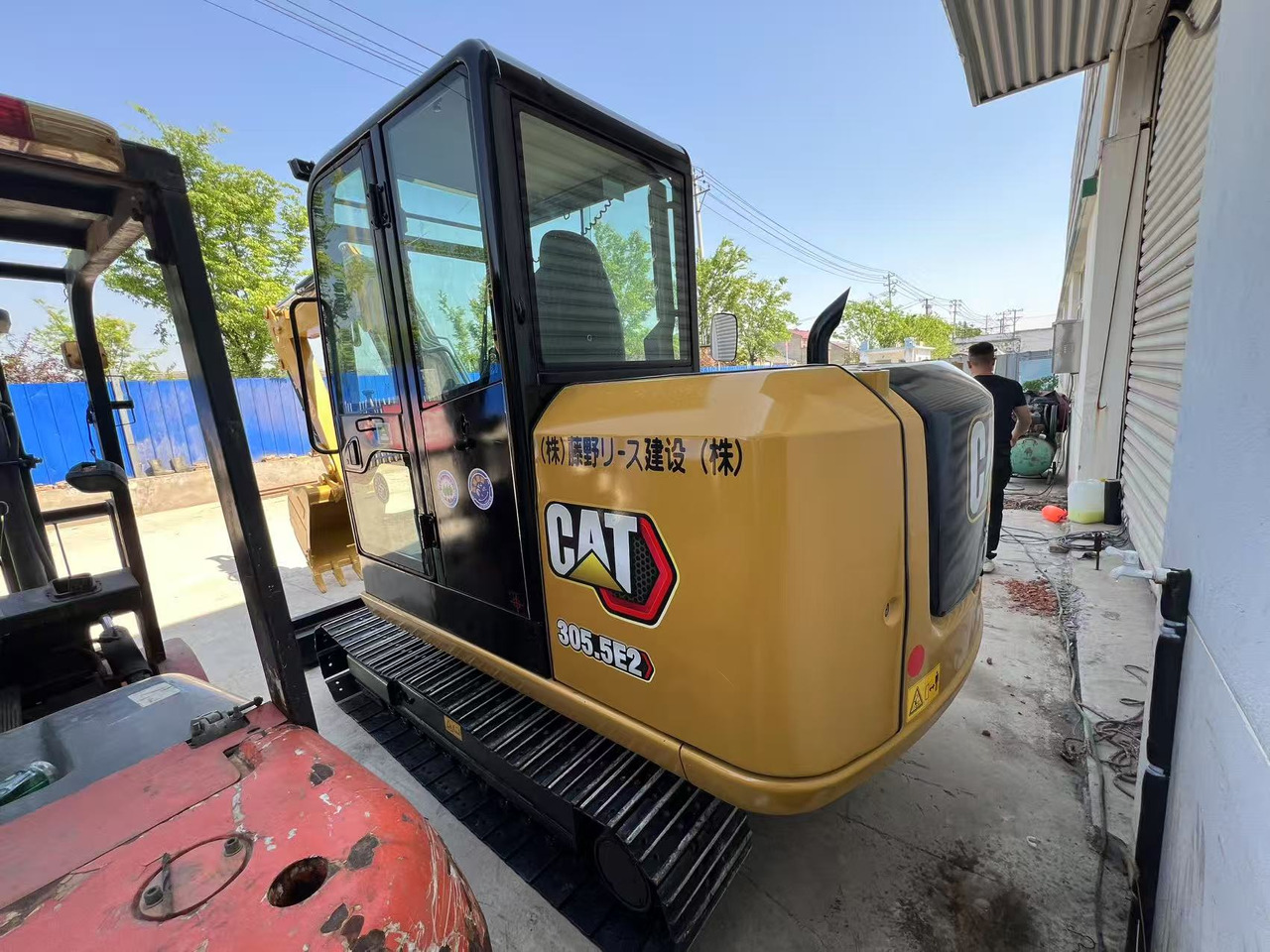 Mini escavadeira CATERPILLAR 305.5E2: foto 7