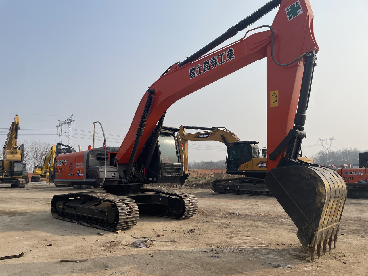Escavadora de rastos HITACHI ZX240: foto 7