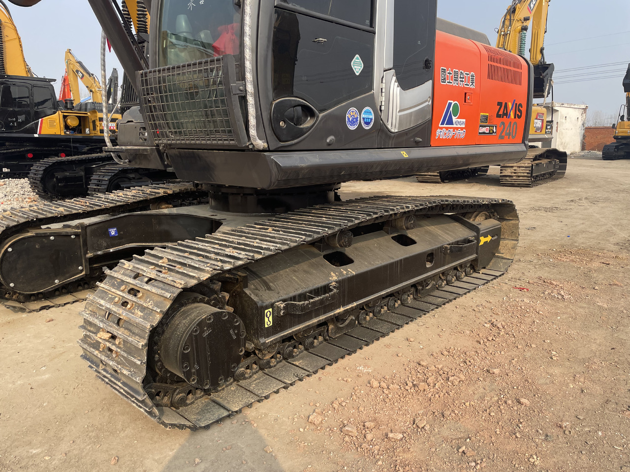 Escavadora de rastos HITACHI ZX240: foto 6