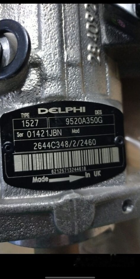 Delphi 2023 9520A350G Perkins 2010 - Bomba de combustivel para Camião: foto 3 Delphi 2023 9520A350G Perkins 2010 - Bomba de combustivel para Camião: foto 3