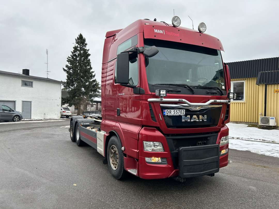 2014 MAN TGX 26.480 Krokbil EU-godkjent Euroklasse 6T - Camião polibenne: foto 2 2014 MAN TGX 26.480 Krokbil EU-godkjent Euroklasse 6T - Camião polibenne: foto 2