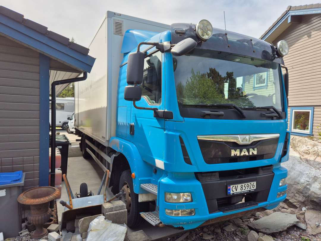 2016 Skapbil MAN TGM15.250 EU-Godkjent Euroklasse 6T - Camião furgão: foto 2 2016 Skapbil MAN TGM15.250 EU-Godkjent Euroklasse 6T - Camião furgão: foto 2
