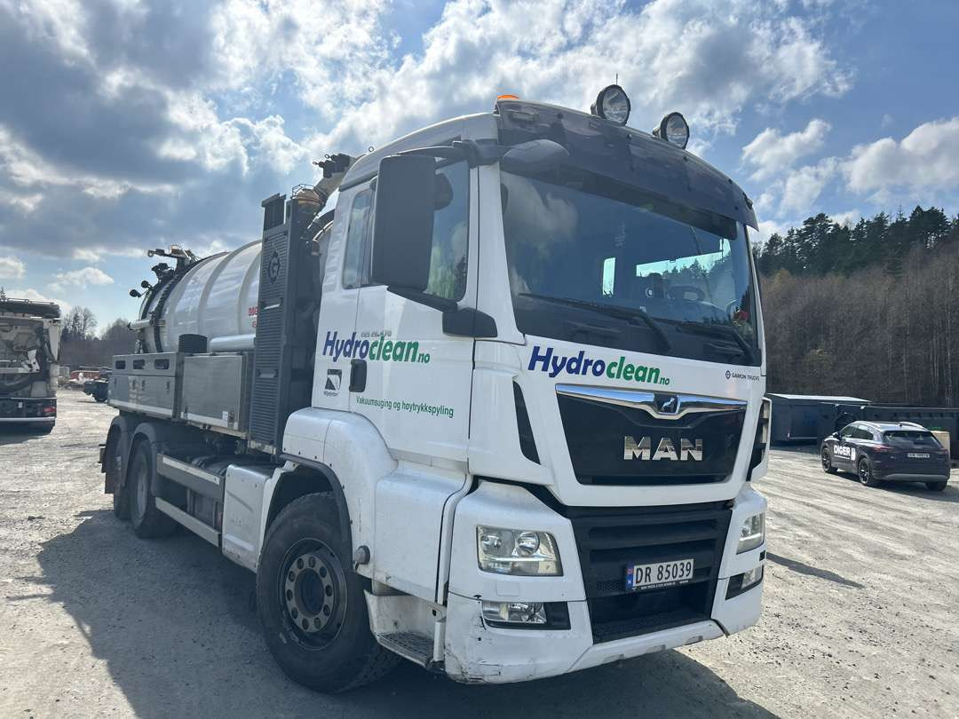 2020 Kombibil MAN TGS 26..470 Gamon Trucks KDIR EU-godkjent Euroklasse 6T - Caminhão limpa fossa: foto 2 2020 Kombibil MAN TGS 26..470 Gamon Trucks KDIR EU-godkjent Euroklasse 6T - Caminhão limpa fossa: foto 2