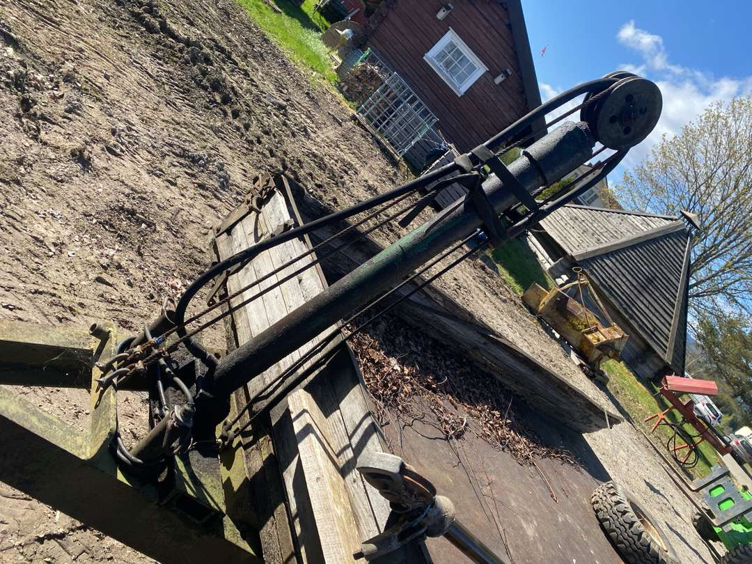 Traktorhenger Enkelt rep objekt med bra understell! - Máquina agrícola: foto 5 Traktorhenger Enkelt rep objekt med bra understell! - Máquina agrícola: foto 5