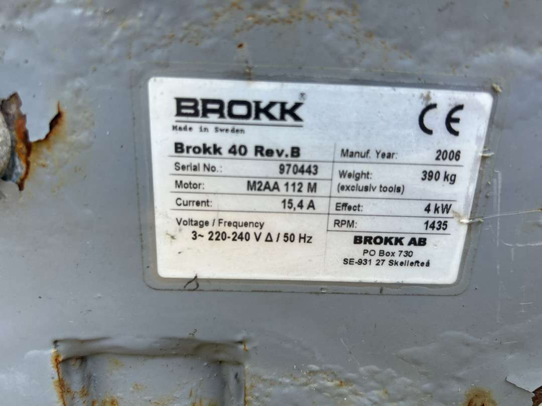 2006 elektrisk drevet rivningsrobot Fra Brokk 40 - Máquina de outro: foto 5 2006 elektrisk drevet rivningsrobot Fra Brokk 40 - Máquina de outro: foto 5
