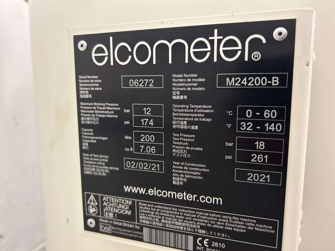 Equipamento para oficina novo Sandblåser fra Elcometer M24200-B.: foto 9
