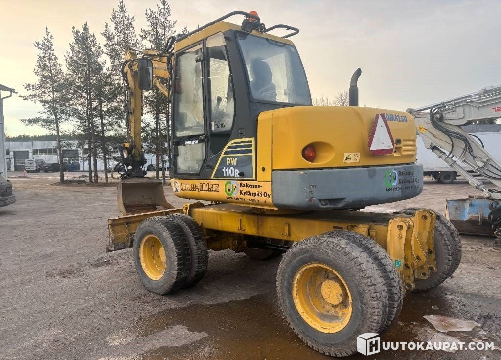 Komatsu PW110, 2007, 11,800 h wheeled excavator, Lieto - Escavadeira de rodas: foto 5 Komatsu PW110, 2007, 11,800 h wheeled excavator, Lieto - Escavadeira de rodas: foto 5