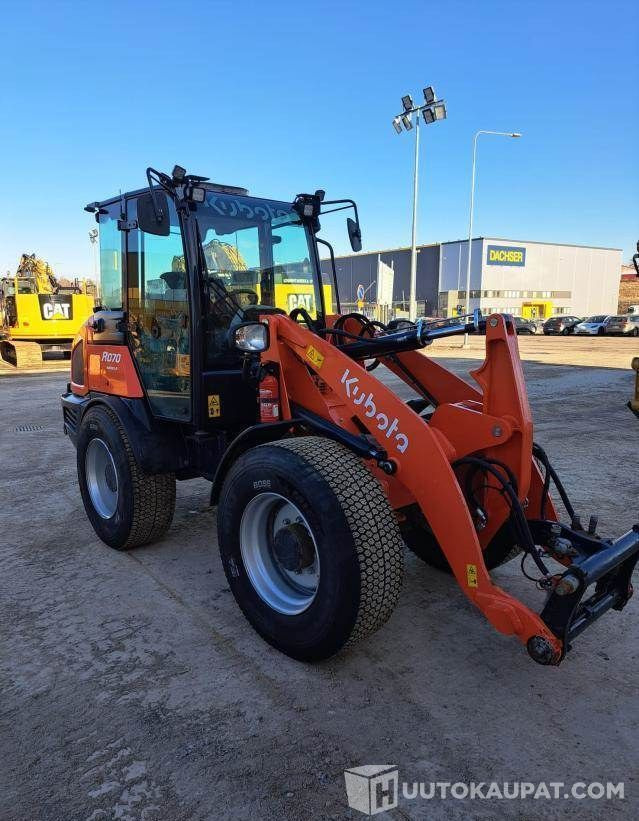 Kubota R070, 2022, 641 h Kuormaaja Uutta vastaava, Pirkkala - Pá carregadora de rodas: foto 1 Kubota R070, 2022, 641 h Kuormaaja Uutta vastaava, Pirkkala - Pá carregadora de rodas: foto 1