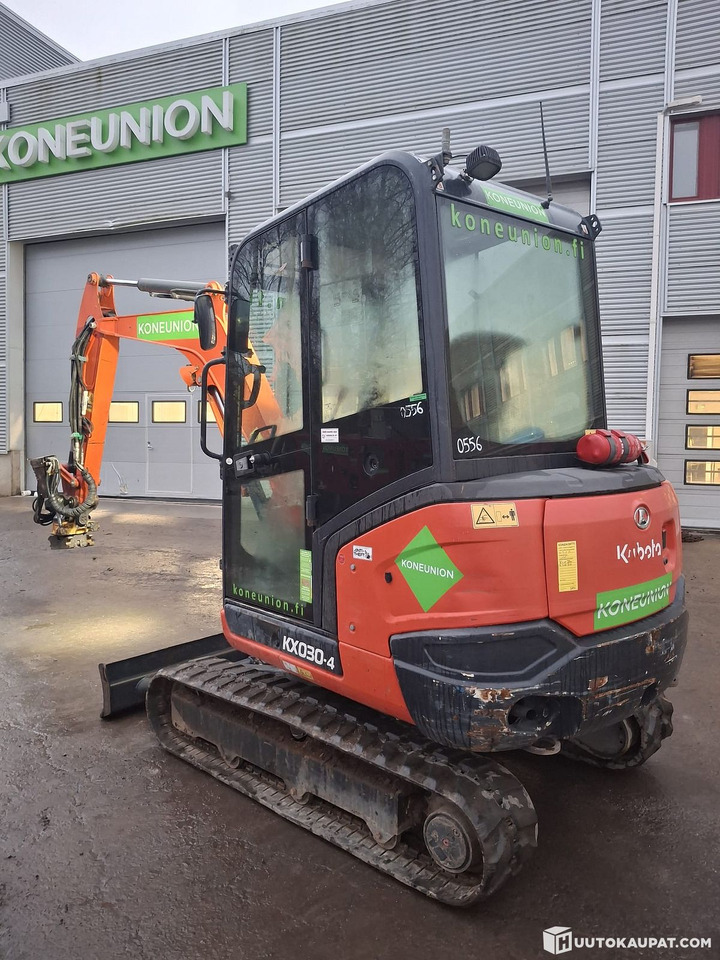 Kubota excavator KX030-4, yr 2018, 3,582 h, Espoo - Mini escavadeira: foto 2 Kubota excavator KX030-4, yr 2018, 3,582 h, Espoo - Mini escavadeira: foto 2