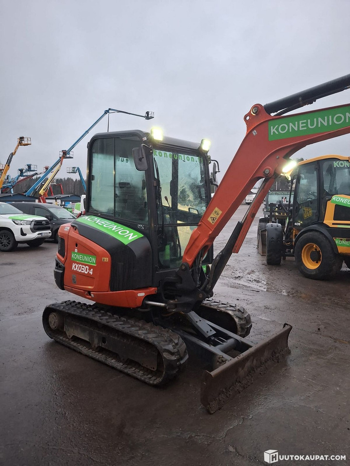 Kubota excavator KX030-4, yr 2018, 3,582 h, Espoo - Mini escavadeira: foto 1 Kubota excavator KX030-4, yr 2018, 3,582 h, Espoo - Mini escavadeira: foto 1