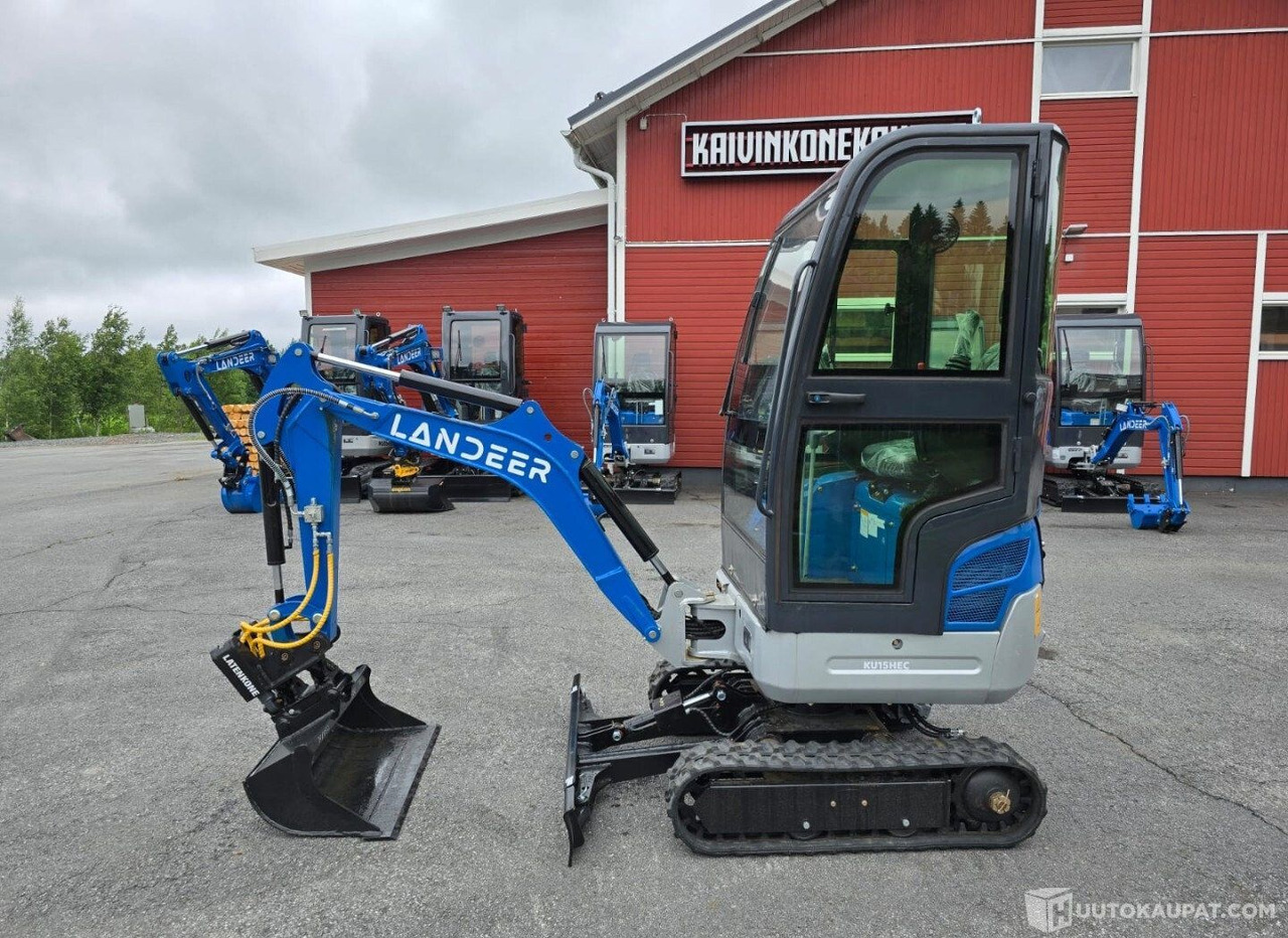 Landeer KU15HEC, 2025, Diesel, 10 h, Seinäjoki - Mini escavadeira: foto 1 Landeer KU15HEC, 2025, Diesel, 10 h, Seinäjoki - Mini escavadeira: foto 1