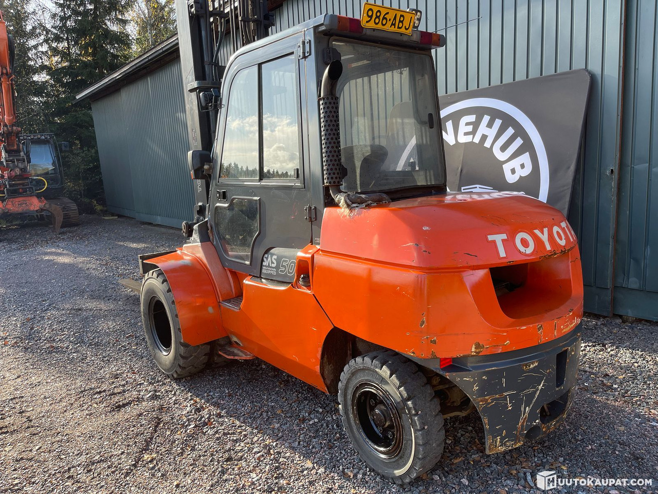 Toyota 42-7 FD A 50 forklift, 2011, Lohja - Máquina de outro: foto 4 Toyota 42-7 FD A 50 forklift, 2011, Lohja - Máquina de outro: foto 4