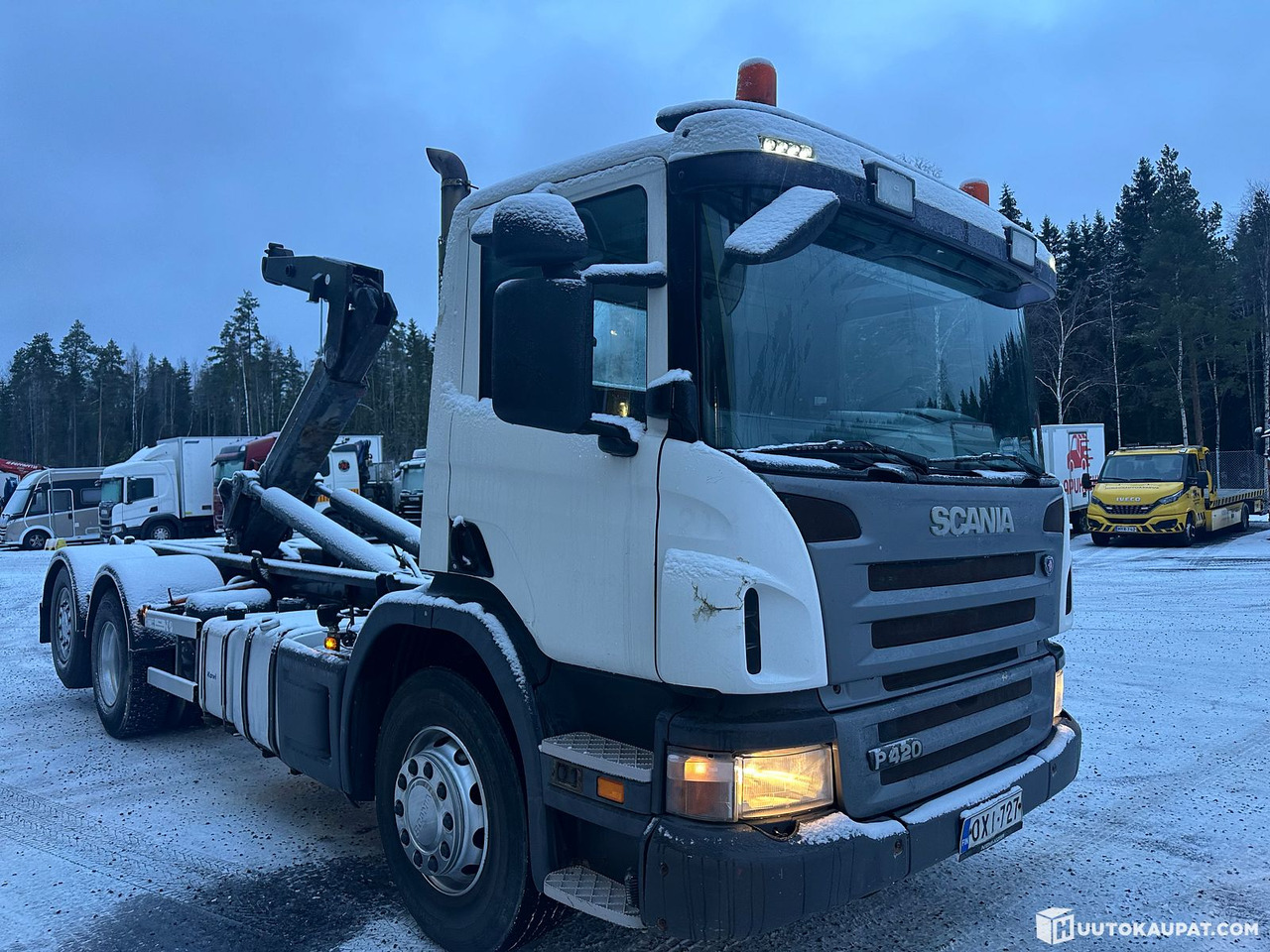 Scania P420, 2006, 1,180,000 km, Pirkkala - Camião polibenne: foto 4 Scania P420, 2006, 1,180,000 km, Pirkkala - Camião polibenne: foto 4