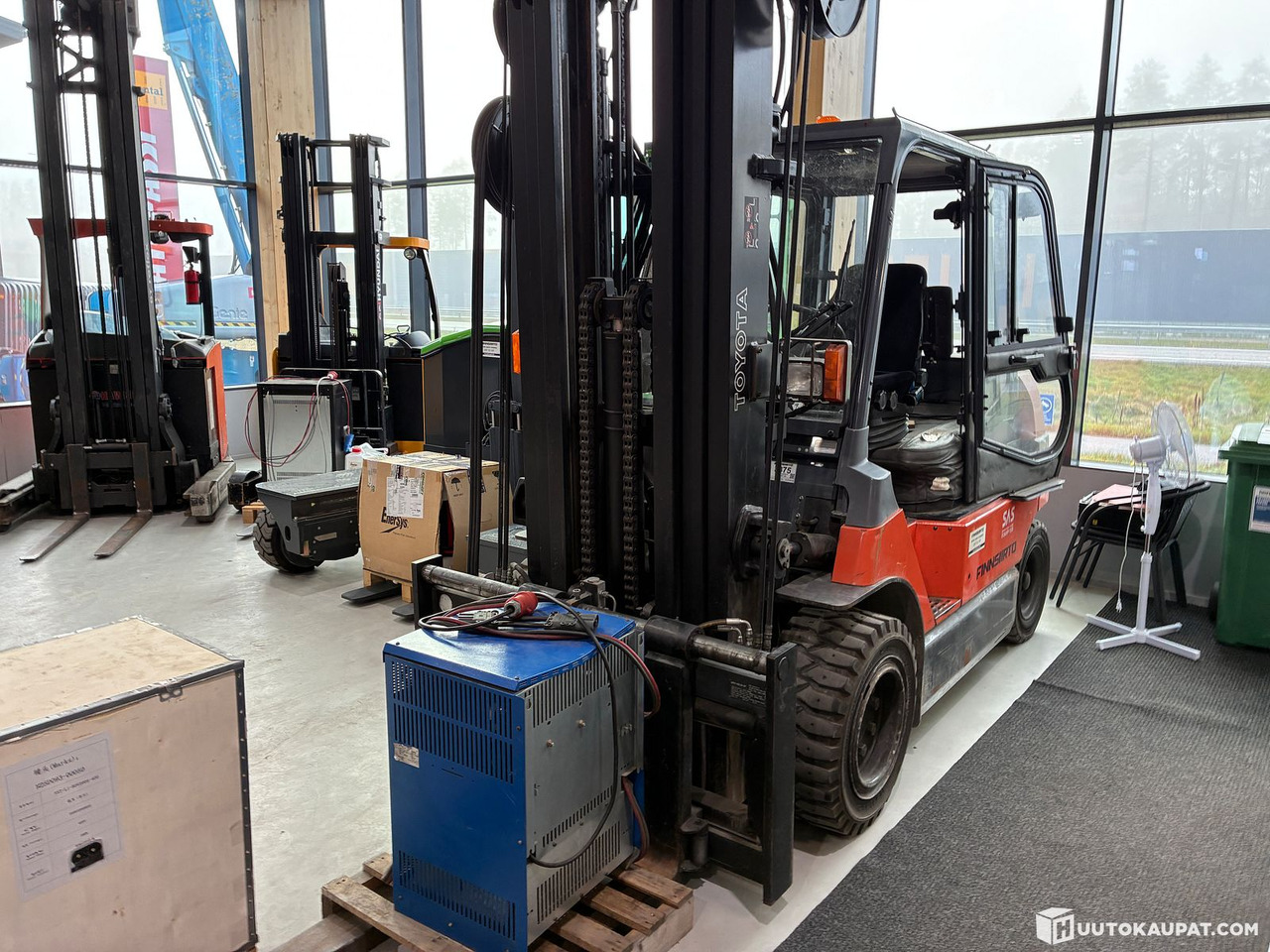 Toyota 7 FB MF 50, 2007 Electric forklift, Lieto - Empilhador elétrico: foto 3 Toyota 7 FB MF 50, 2007 Electric forklift, Lieto - Empilhador elétrico: foto 3
