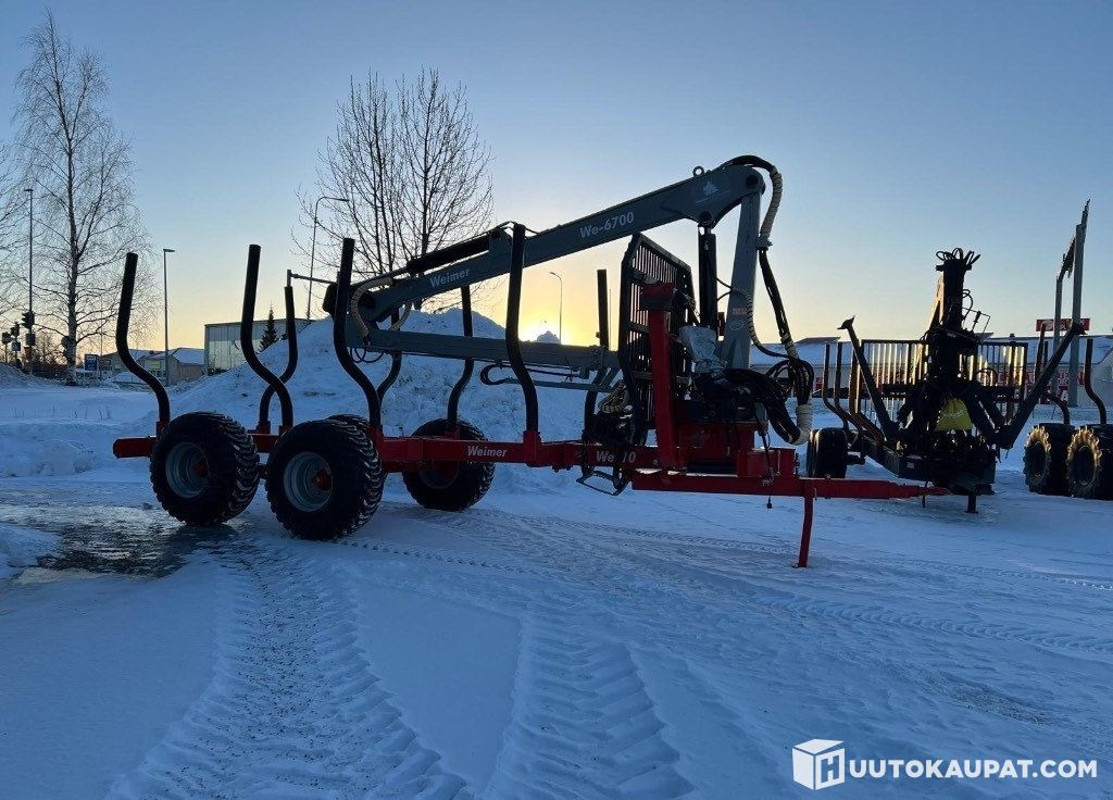 Weimer WE 6700 WE 10 forestry trailer package, 2016, Ylivieska - Reboque florestal: foto 2 Weimer WE 6700 WE 10 forestry trailer package, 2016, Ylivieska - Reboque florestal: foto 2