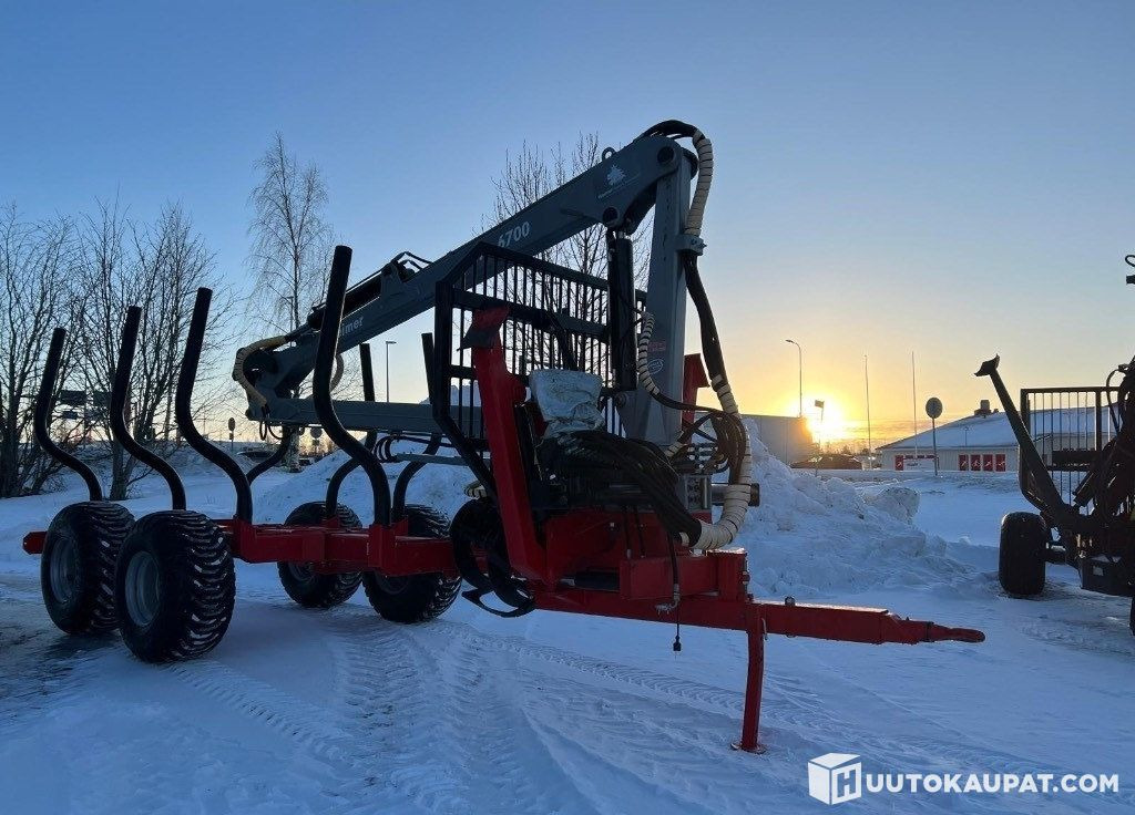 Weimer WE 6700 WE 10 forestry trailer package, 2016, Ylivieska - Reboque florestal: foto 4 Weimer WE 6700 WE 10 forestry trailer package, 2016, Ylivieska - Reboque florestal: foto 4