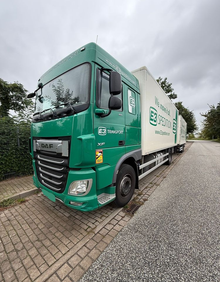 DAF XF ZESTAW TANDEM 2021 ORYGINALNY PRZEBIEG z Niemiec / PRZEJAZDOWY Z WINDĄ / - Camião furgão: foto 5 DAF XF ZESTAW TANDEM 2021 ORYGINALNY PRZEBIEG z Niemiec / PRZEJAZDOWY Z WINDĄ / - Camião furgão: foto 5