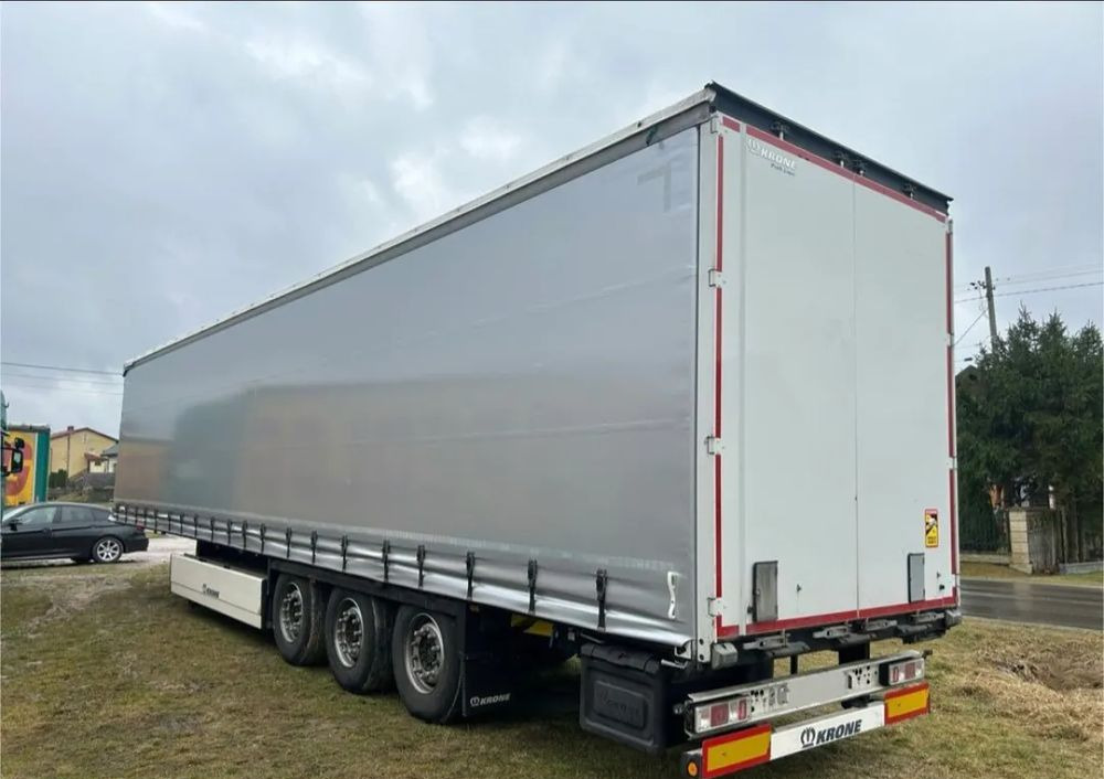 Krone STANDARD 2021 podnoszona oś OPONY 70% / STAN BARDZO DOBRY / OD PIERWSZEGO WŁAŚCICIELA / PALECIARA / TOP / sprowadzona z Niemiec !! - Semi-reboque de lona: foto 3 Krone STANDARD 2021 podnoszona oś OPONY 70% / STAN BARDZO DOBRY / OD PIERWSZEGO WŁAŚCICIELA / PALECIARA / TOP / sprowadzona z Niemiec !! - Semi-reboque de lona: foto 3