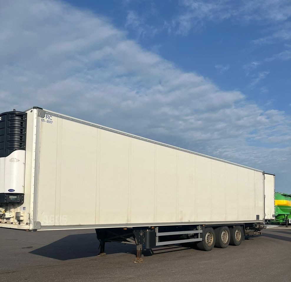 Schmitz Cargobull CARRIER MAXIMA 1300 / WINDA / DOPPEL STOCK / ŚCIANA GRODZIOWA / BELKI / PODNOSZONA OŚ / z Niemiec / TOP STAN 2011/ CARRIER CHŁODNIA CHLODNIA LODÓWKA PODWÓJNY ZAŁADUNEK PIĘTROWA - Semi-reboque frigorífico: foto 5 Schmitz Cargobull CARRIER MAXIMA 1300 / WINDA / DOPPEL STOCK / ŚCIANA GRODZIOWA / BELKI / PODNOSZONA OŚ / z Niemiec / TOP STAN 2011/ CARRIER CHŁODNIA CHLODNIA LODÓWKA PODWÓJNY ZAŁADUNEK PIĘTROWA - Semi-reboque frigorífico: foto 5