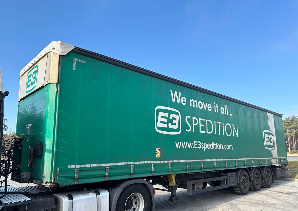 Schmitz Cargobull Standard 5x2018 podnoszony dach z Niemiec / OŚ PODNOSZONA / ładne opony / od pierwszego właściciela / OKAZJA - Semi-reboque de lona: foto 1 Schmitz Cargobull Standard 5x2018 podnoszony dach z Niemiec / OŚ PODNOSZONA / ładne opony / od pierwszego właściciela / OKAZJA - Semi-reboque de lona: foto 1