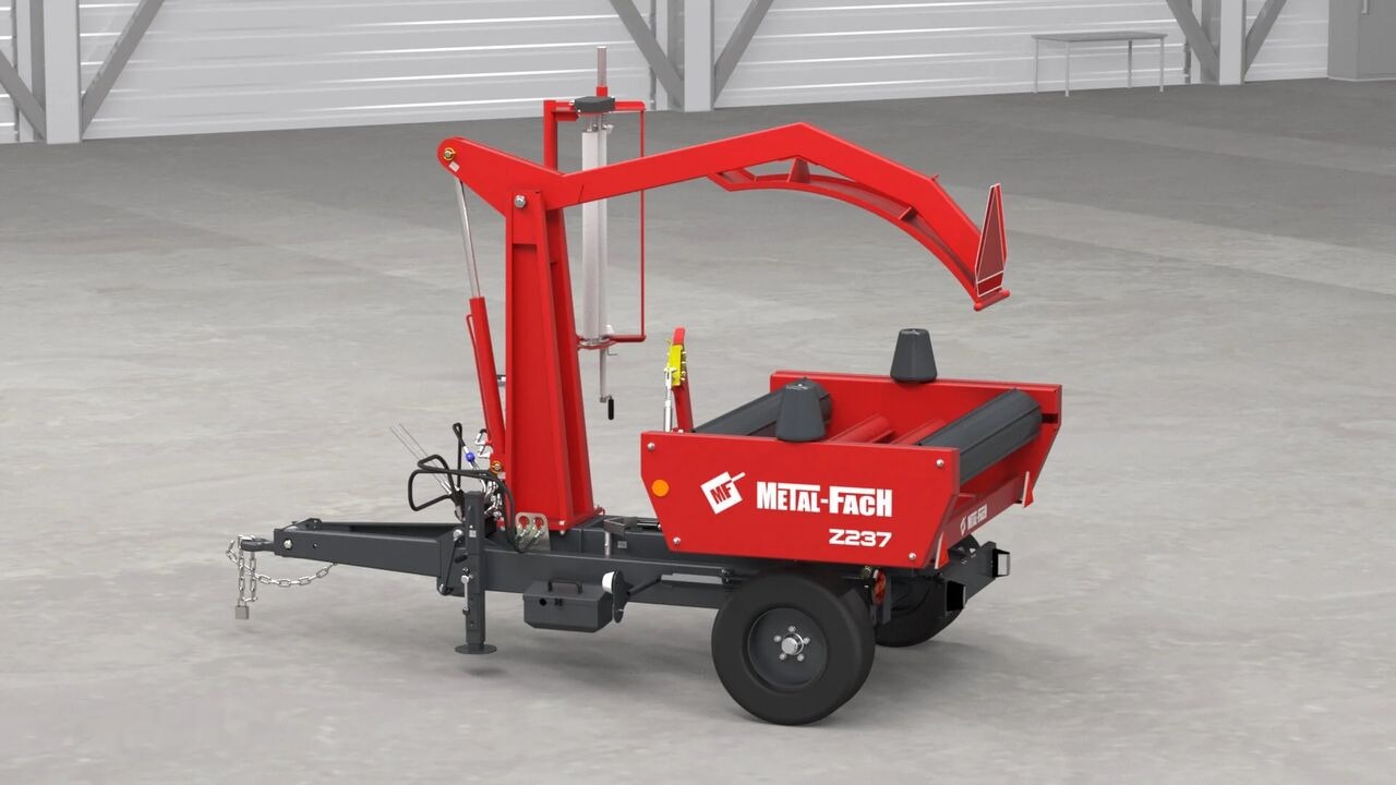 Metal-Fach Z237 Z - załadunek tylny, zawieszana - Empacotador de fardos: foto 2 Metal-Fach Z237 Z - załadunek tylny, zawieszana - Empacotador de fardos: foto 2